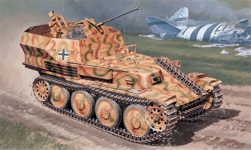 модель Танк Sd.Kfz. 140 Flakpanzer 38 Gepard